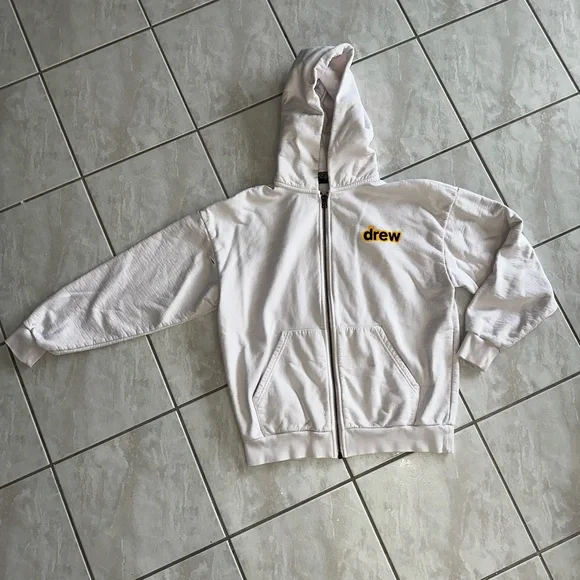 Dinodrew Zip-Up Hoodie Jacket - Pale Pink - Picture 3 of 8